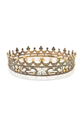 Full Crystal King Prom Tiara