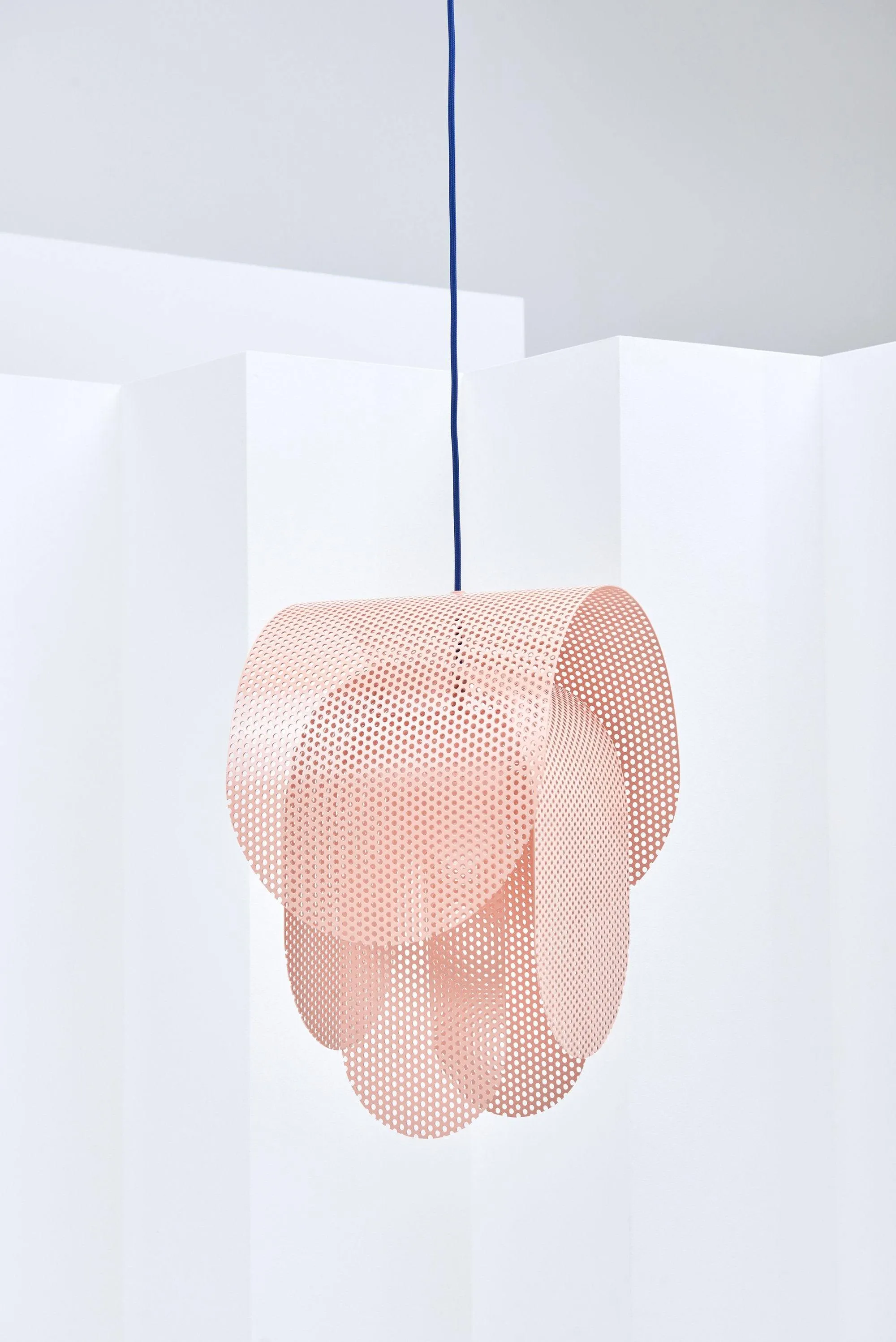 Perforated Metal Pendant Light