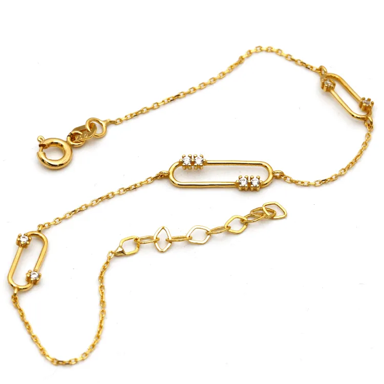 Real Gold 3 GZMessika Design Bracelet 0209 BR1451